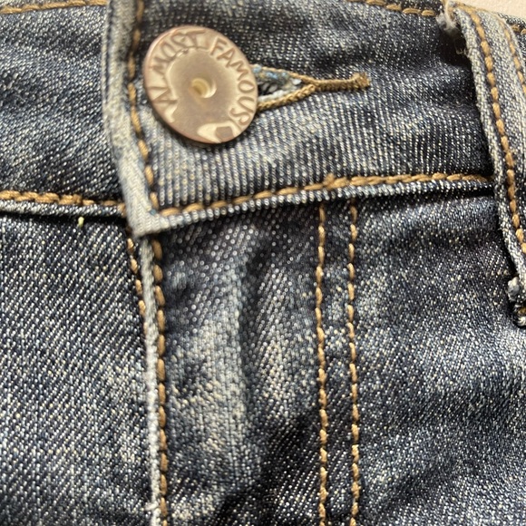 Almost Famous Low Rise Skinny Jeans size 9 - Picture 4 of 6